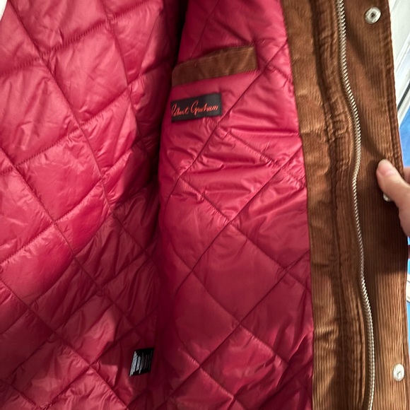 Robert Graham Brown Corduroy Ranch Chore Jacket Men’s Size XL New with Tag - Picture 12 of 16